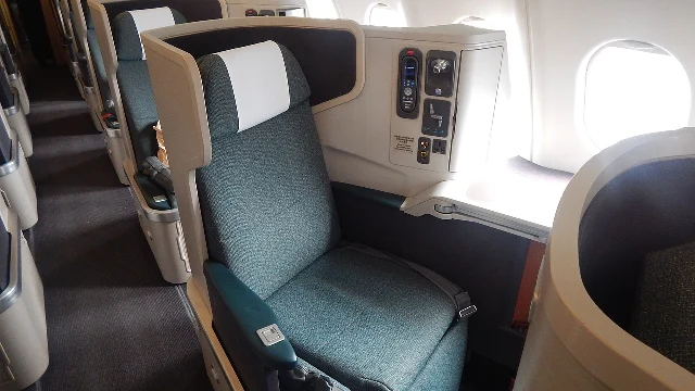 Scandinavian Airlines Seat Upgrade
